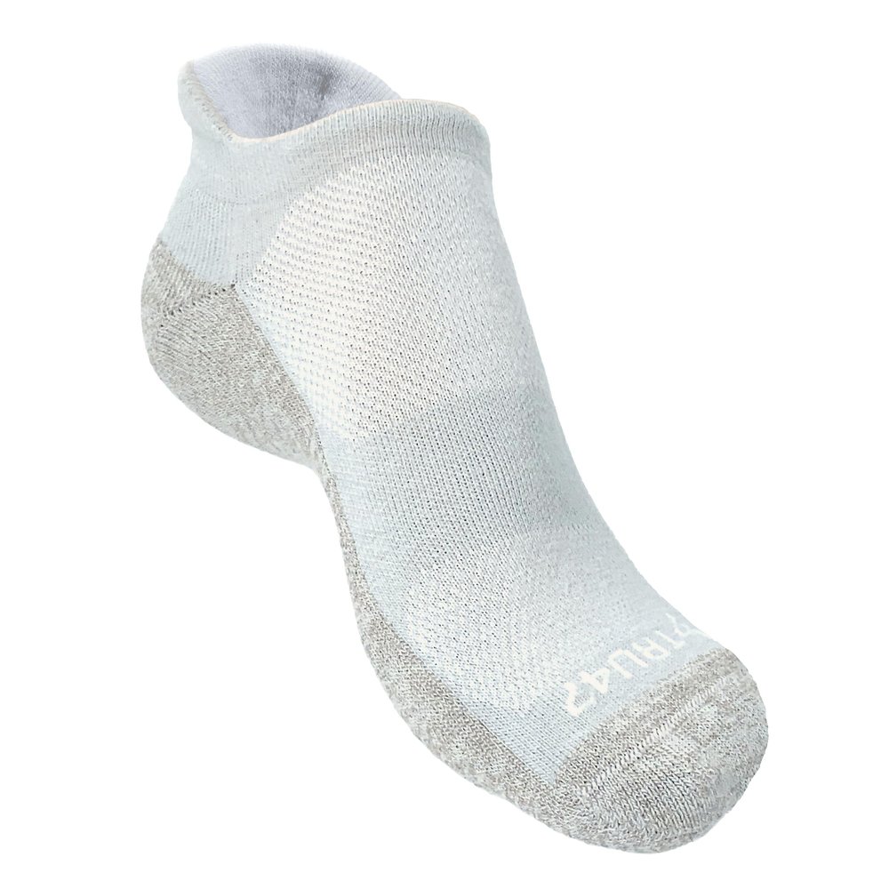 TRU47 Grounding & Earthing Products | Low Cut Grounding Cotton Socks | Silver Infused Breathable Socks Made With 99.99% Pure Silver Cotton (Large, Low Cut)
