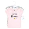 Hudson Baby Unisex Baby Short Sleeve T-Shirts, Girl Mommy, 2 Toddler view 2