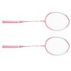 Badminton Racquet, T-Shaped Frame Anti-Slip Grip Professional Racket for Beginners Students Training School Home Gift Use view 3
