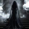 Ursumy 118 Wedding Veil for Bride 2T Veils Long Cathedral Veil Soft Tulle Bridal Veils with Comb (Black-1 Tier) view 2