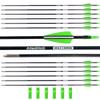 BOWSOUL 31 Archery Arrows Training Practice Target Arrows for Kids Youth or Beginners Streamlined Points Durable Shaft on Recurve Bows Youth Bow and Longbows(Pack of 12) view 1