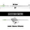 BOWSOUL 31 Archery Arrows Training Practice Target Arrows for Kids Youth or Beginners Streamlined Points Durable Shaft on Recurve Bows Youth Bow and Longbows(Pack of 12) view 2