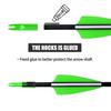 BOWSOUL 31 Archery Arrows Training Practice Target Arrows for Kids Youth or Beginners Streamlined Points Durable Shaft on Recurve Bows Youth Bow and Longbows(Pack of 12) view 3