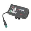 RiToEasysports LED Display, Electric Display Panel LED Power Meter with Plug, for 22.2mm Handlebars Electric Modification Accessories (24V) view 3