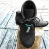 Ladmiple Boots For Women Ankle Booties Flat Women Cowgirl Cowboy Western Ankle Boots Round Toe Short Booties Fashion Classic Retro Casual High Top Combat Walking Shoes view 2