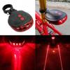 Bike Light Bicycle Back Tail with Cycling Turn Signals Red Flashing Led Light for Night Riding Safety Road view 2