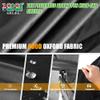 10L0L Golf Cart Enclosure 600D for 4 Passenger Club Car Precedent, 94.5'' Extended Roof with Security Side Mirror Openings, Waterproof Portable Transparent Golf Cart Cover Storage Driving Enclosure view 2