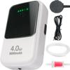Ghosthorn Silent Dual Operating Mode Rechargeable Aerator for Fish, Large Capacity Aquarium Air Pump with Universal Clip for Most Bait Buckets 8000mAh view 1