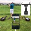 Golf Phone Holder Clip, ABS Golf Swing Record Phone Holder Clip Stand Bracket Support for Alignment Stick Training Aids(Golf Mobile Record Holder) view 3