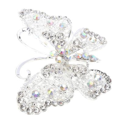 SOIMISS Butterfly Brooch Rhinestone Brooch Wedding Women Butterflies Sweater Butterflies Shirt s Fashion Bouquet Rhinestones Miss