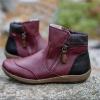 Ladmiple Boots For Women Cowboy Style Ankle Cowgirl Boots Ankle Boots for Women Round Toe Western Cowboy Boots Fashion Casual Combat Short Booties High Top Walking Shoes view 2