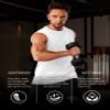 MAGCOMSEN White Tank Top for Men Moisture Wicking Lightweight Shirt Athletic Gym Workout Casual Sleeveless T-Shirts, 2XL view 4