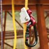 VGEBY Climbing Rope Ascender, Self Locking Fall Rope Grab Safety Rope Ascender view 2