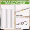 2pcs Volleyball Net Height Chains with Instructions, Setter Chain for Outdoor Training (2 Colors) view 4