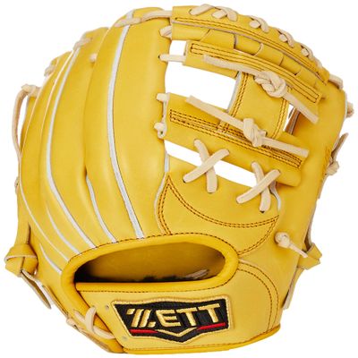 ZETT BPROG441 Hard Baseball Glove Pro Status for Second Short Right Throw