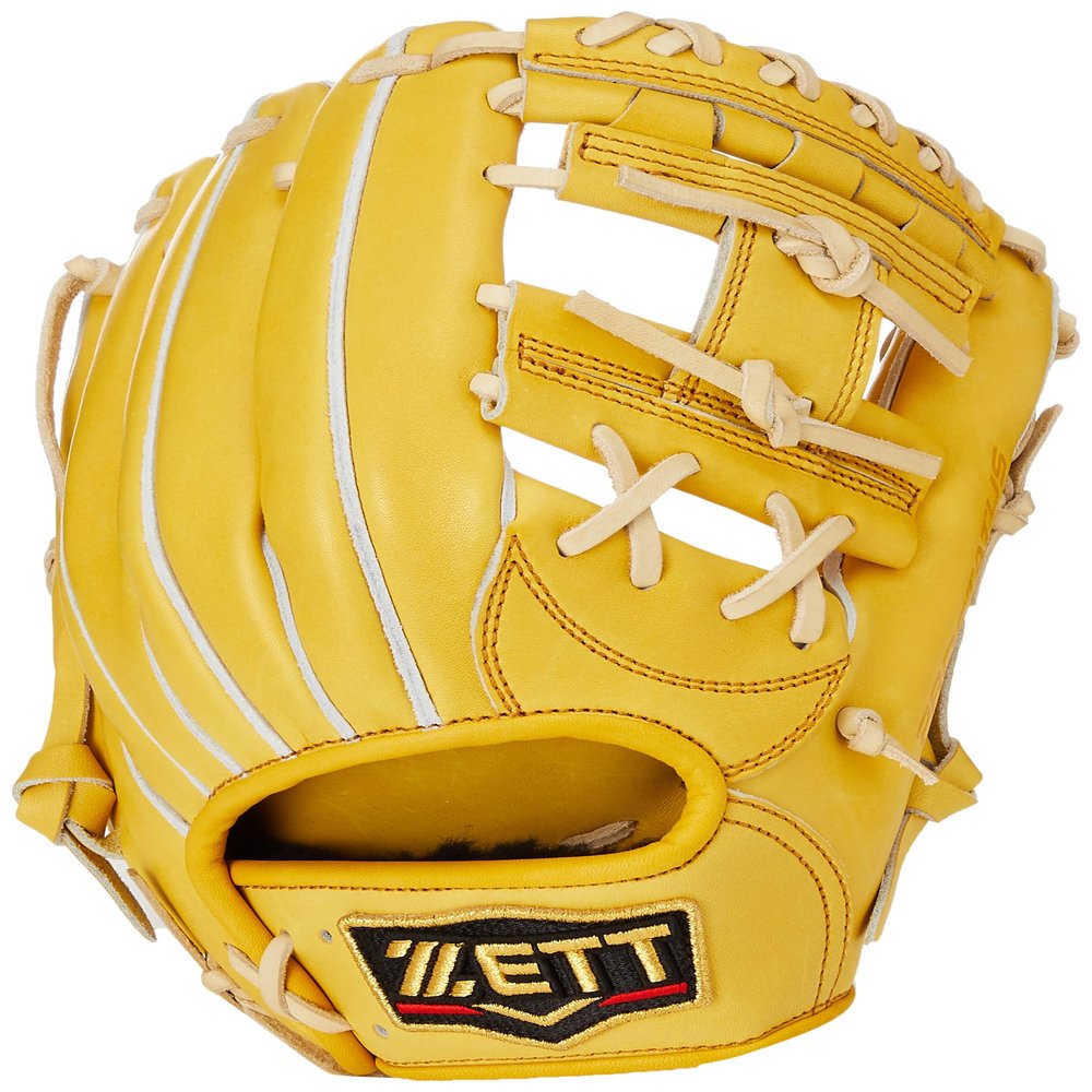ZETT BPROG441 Hard Baseball Glove Pro Status for Second Short Right Throw