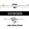 BOWSOUL 31 Archery Arrows Training Practice Target Arrows for Kids Youth or Beginners Safe Blunt Points Durable Shaft on Recurve Bows Youth Bow and Longbows(Pack of 12) view 2