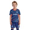 ORKY Kids Custom Soccer Jersey, Design Boys Girls Football Kit, Semi Professional Customize Shirt Short Maker (Blue 120cm) view 1