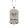 Funny Silver Dog Tag For West Virginia People, I'm gonna always be from West Virginia, West Virginia State Gifts for Men and Women. view 1