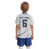 ORKY Kids Custom Soccer Jersey, Design Boys Girls Football Kit, Semi Professional Customize Shirt Short Maker (White 130cm) view 3