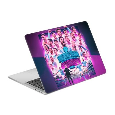 Head Case Designs Officially Licensed Manchester City Man City FC Team Graphics 2023 Champions of Europe Vinyl Sticker Skin Decal Cover Compatible with MacBook Pro 13" A2338