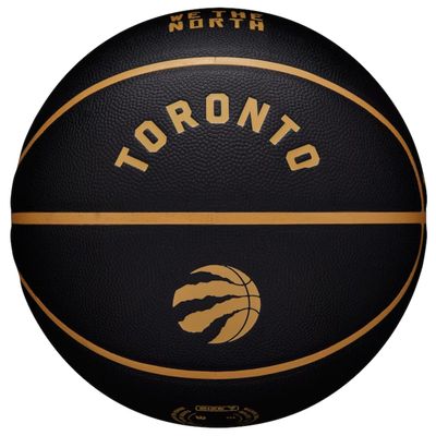 Wilson NBA Team City Collector Toronto Raptors Ball WZ4016428ID, Unisex Basketballs, Black, 7 EU