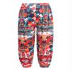 Fldy Girls Loose Yoga Boho Pants Bohemian Harem Bottoms Kids Stretchy Sports Trousers Running Jogger Pant Beach Pants Colorful A 2-3 Years view 2