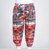Fldy Girls Loose Yoga Boho Pants Bohemian Harem Bottoms Kids Stretchy Sports Trousers Running Jogger Pant Beach Pants Colorful A 2-3 Years view 3