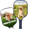 Custom Graphite Sports Paddle with Cover, Lightweight Sports Paddle for Beginner to Professional, Paddle Covers Sleeves Fits Most Rackets view 1