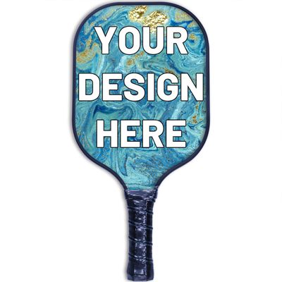 Custom Pickle Ball Paddles Add Photo Text Logo Lightweight Graphite Sports Paddle for Beginner to Professional