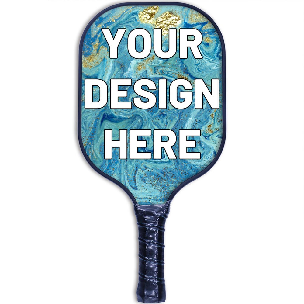 Custom Pickle Ball Paddles Add Photo Text Logo Lightweight Graphite Sports Paddle for Beginner to Professional