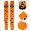 Jmkcoz Halloween Thigh High Long Stockings Over Knee Spider Socks Cosplay Bat Sock, 3 Pairs Knee High Socks for Women Girls Festival Thanksgiving Party Costumes Favor view 4