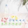 Amviner 30PCS 28mm Push Pull Cap, Replacement Water Bottle Flip Tops with Seal Tab for Smart Bottles or Soda Water Bottles view 2