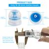Amviner 30PCS 28mm Push Pull Cap, Replacement Water Bottle Flip Tops with Seal Tab for Smart Bottles or Soda Water Bottles view 3