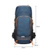YIORYO 65L Hiking Backpack, Lightweight Travel Backpack, Camping Backpacking for Mountaineering (Gray : A) view 2