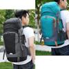YIORYO 65L Hiking Backpack, Lightweight Travel Backpack, Camping Backpacking for Mountaineering (Gray : A) view 3