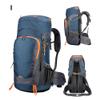 YIORYO 65L Hiking Backpack, Lightweight Travel Backpack, Camping Backpacking for Mountaineering (Gray : A) view 4