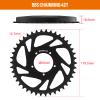 BAFANG Chainring for Mid Drive Kit : 42T Compatible with BBS02 BBS02 48V 750W 500W 350W 250W Electric Bike Mid Drive Conversion - 16.5mm Large Offset - Without Chain Guard view 1