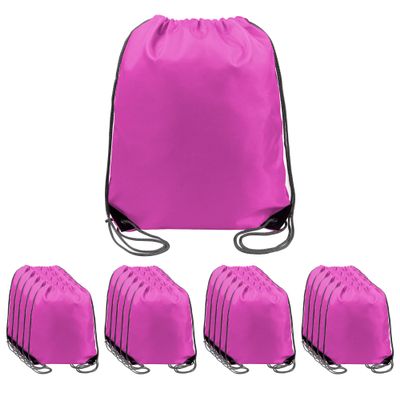BeeGreen 20 pieces Wholesale Ceris Drawstring Backpack Bags Cinch Bags Bulk Heavy Duty String Backpack Machine Washable Lightweight Sackpack Outdoor Sport Bags for Men Women