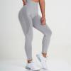 Workout Leggings for Women High Waist Plus Size Butt Lifting Workout Leggings for Women Scrunch Butt Gym Seamless Booty Tight High Waist Tummy Control Gym Yoga Pants view 3