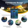 Ann Katy Portable Toilet for Adults, XL Camping Toilet, Foldable Portable Potty for Camping, Car, Boat, Hiking, Beach, RV view 3