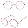 MUTYNE Fashion Women Glasses Frame Women Men Pink Eyeglasses Frame Vintage Round Clear Lens Glasses Optical Spectacle Frame,5,One size view 1