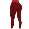 Plus Size Leggings for Women Tummy Control Butt Lifting Women Seamless Yoga Athletic Pants Workout High Waist Running Tummy Control Sports Scrunch Butt Lifting Booty Leggings view 1