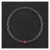 FUERU Car Steering Wheel Cover Set Car Steering Wheel Cover Comfortable Leather Breathable Dehumidification Car Interior Accessories (Color : 3#) view 1