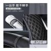 FUERU Car Steering Wheel Cover Set Car Steering Wheel Cover Breathable Leather Ice Silk Ultra-Thin Comfortable Car Interior Gift (Color : 2#) view 3
