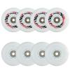 Roller Blade Wheels 80mm Inline Skate Wheels with Bearings ABEC-9, Light Up Roller Blade Wheel Inline Skate Replacement Wheels 8 Pack view 2