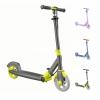 GLDDFDG Folding Scooter for Kids,Teens and Adults,Big Wheels Scooter for Kids 8+,Dual Brakes System,Height Adjustable,Lightweight,Non-Slip Deck,220LB Max Load,Great Gift and Toy,Black view 1