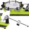 JOSBY Tabletop Badminton/Tennis Racquet Stringing Machine, Heavy Hammer Badminton Racket Stringer, 6-Point Mounting System, 360 Turntable with Brake Separates with Brake Separates for Tenni view 2