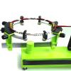 JOSBY Tabletop Badminton/Tennis Racquet Stringing Machine, Heavy Hammer Badminton Racket Stringer, 6-Point Mounting System, 360 Turntable with Brake Separates with Brake Separates for Tenni view 4