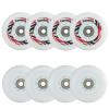 Roller Blade Wheels 70mm Inline Skate Wheels with Bearings ABEC-9, Light Up Roller Blade Wheel Inline Skate Replacement Wheels 8 Pack view 2